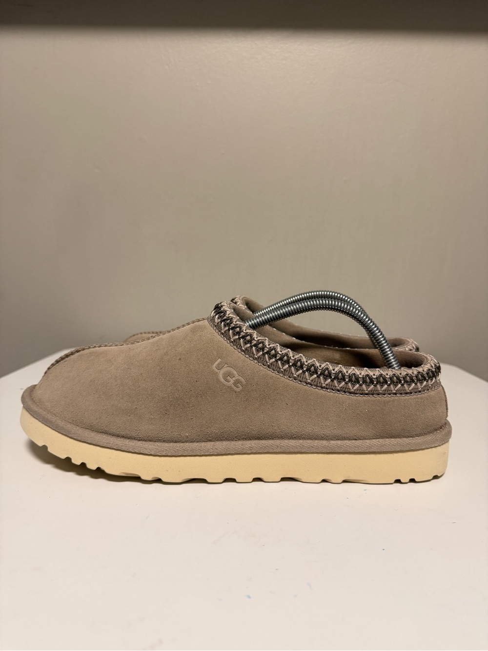 UGG Tasman Slippers Shoes Gray Suede 5950 Men’s US 10